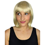 Deluxe Bob Wig Blonde – 1920s flapper style costume wig