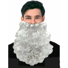 curly costume beard assorted colours with elastic strap