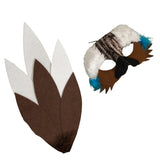 Deluxe Kookaburra Animal Set with Australian bird mask and tail by Little Safari