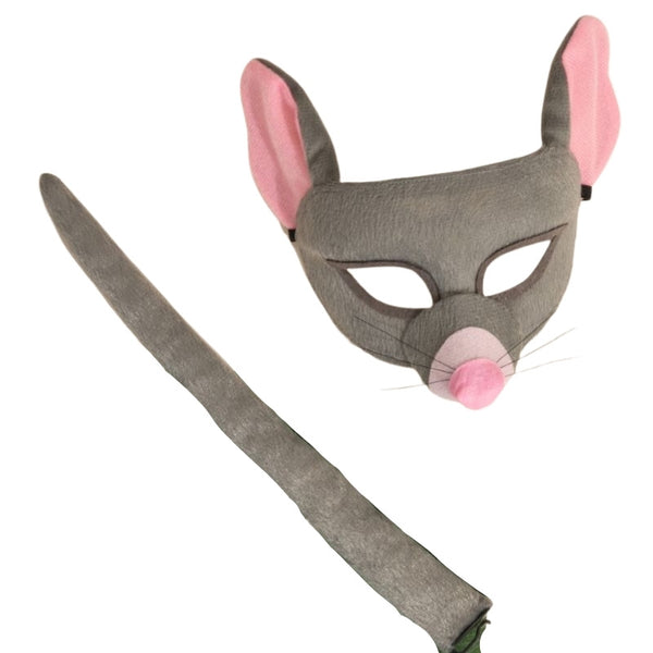 Deluxe Possum Animal Set with Australian possum mask and tail by Little Safari