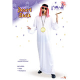 Packaging for desert sheik adult costume