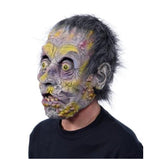 Dorian latex zombie mask, Halloween mask, pox marks on face, blood shoot eyes.