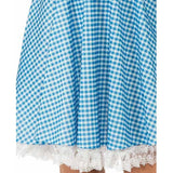 Close up of skirt detail Dorothy from Wizard of Oz