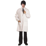 Adult white lab coat costume with pockets and buttons – Dr Toms