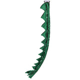 Metallic Green Dragon Tail with Spikes – 86cm