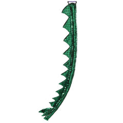 Metallic Green Dragon Tail with Spikes – 86cm
