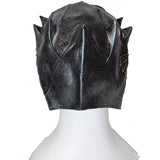 Dragon warrior mask in metal look latex.