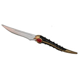 Foam Dragonbone Dagger 34cm with detailed bone-style hilt – ideal for cosplay and LARP