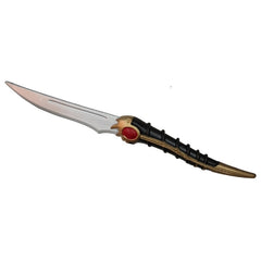 Foam Dragonbone Dagger 34cm with detailed bone-style hilt – ideal for cosplay and LARP