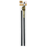 Collapsible Egyptian Cobra Cane with Black Shaft and Gold Snake Head