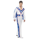 Evel Knievel Costume - Jumpsuit and Attached Cape.