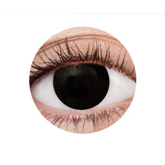 EyeFX Black Witch contact lenses with storage case