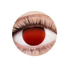 EyeFX Blind Red Contact Lenses – all red costume contacts for possessed or horror cosplay looks