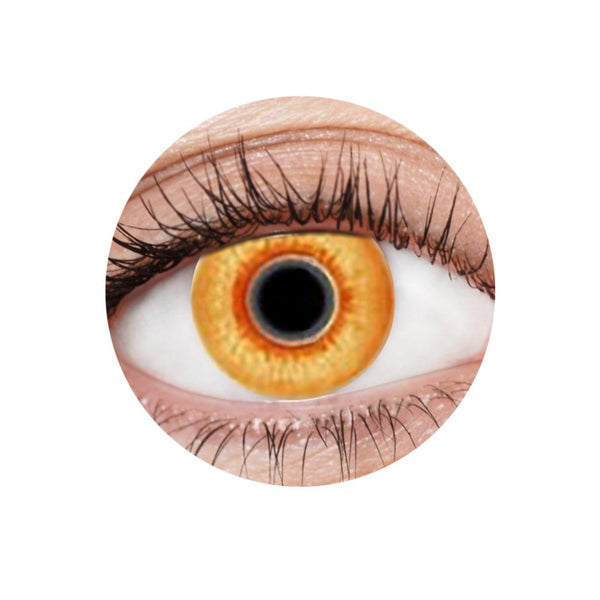 EyeFX Supernatural Orange Contact Lenses – 12 month reusable costume contacts