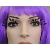 Eyelashes - Black w/Feather Tips