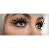 Eyelashes - Black w/Feather Tips