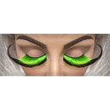 Eyelashes - Dramatic Green/Black