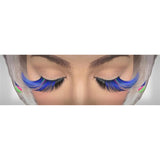 Eyelashes-Feather Tip Black/Blue