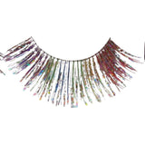 Eyelashes - Rainbow Holographic tinsel.