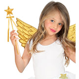 Child using the gold wand