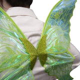 fairy wings green detail close up