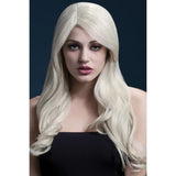 Fever Nicole long blonde wig with side part and soft wave, 66cm