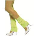 Fluro Yellow Legwarmers