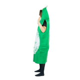 Foam Beer Bottle Adult Costume, unisex.