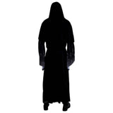 Men's Forgotten Souls Robe with hooded capelet back view