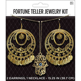 Fortune Teller Jewellery Kit, earrings and necklace