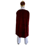 Freddie Royal Cape red and white royal costume back view