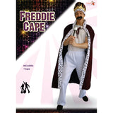 Freddie Royal Cape red and white costume cape packaging