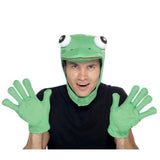 frog costume kit accessory set with headpiece and bow tie