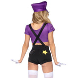 Leg Avenue retro video game outfit for women with short shorts