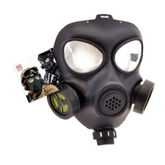 Gas mask hard plastic halloween costume accessory