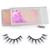 Gatsby Eye Candy 4D Faux Lashes with eyelash glue for costumes, cosplay, drag makeup and glamorous beauty looks.