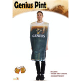 Genius Pint adult beer tabard novelty costume packaging