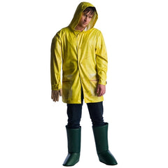 Georgie Denbrough IT Costume - Adult, raincoat with detachable sleeve.