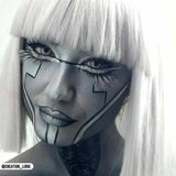 Primal Costume Contact Lenses - Ghost