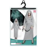 Halloween ghostly nun costume packaging