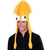 Giant pink squid hat