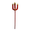Glitter Pitch Fork Red/Gold