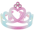 Glitter Rainbow Heart Tiara