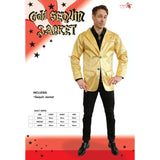 Gold Sequin Disco Jacket Mens Costume – Packaging