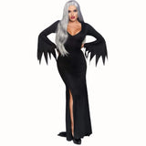 gothic dress adult black floor length costume