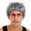 Grandpa Wig – Short Grey Hair