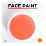Orange grease face paint