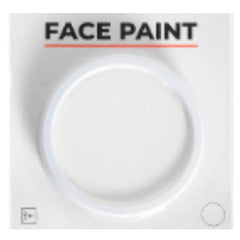 Assorted grease face paint colours for Halloween costumes – witches, skeletons, pumpkins, devils, and creative makeup looks