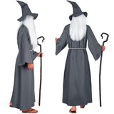 Grey wizard fancy dress costume suitable for Book Week and fantasy themed events