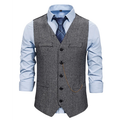 1920's Vest Set (Grey) - Hire